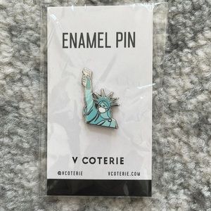 Figs V Coterie Enamel Pin